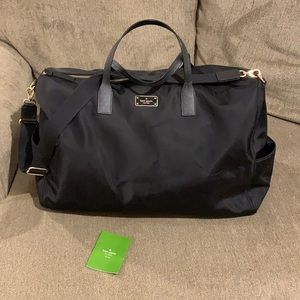 Kate Spade Black Duffle Bag